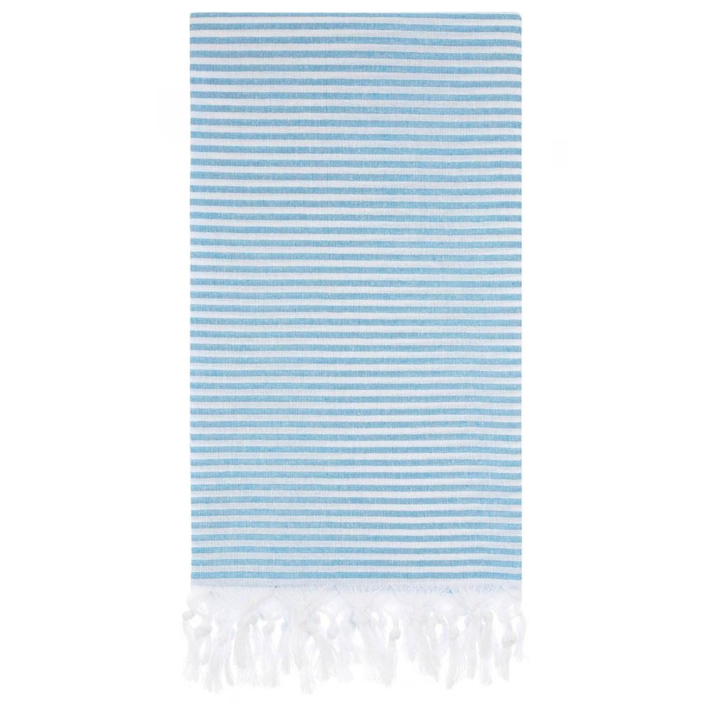 4 Blue Towels - 100% Turkish Cotton Beach Bath Towel - Citizens of the Beach